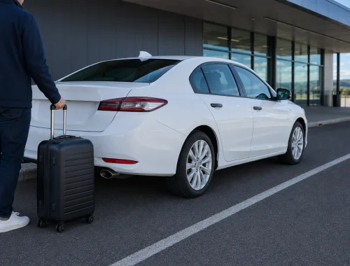 Private taxi transfer between Taupō Airport and Taupō CBD