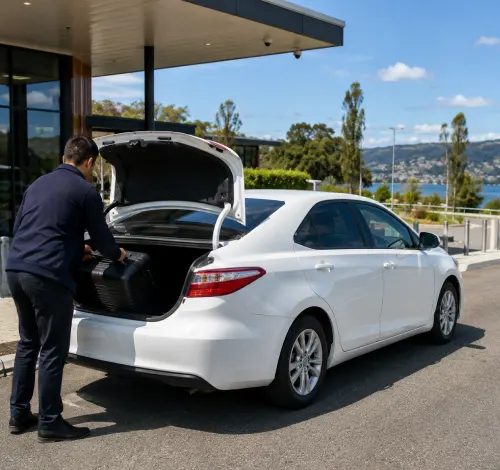 Pre-booked Taupo airport taxi for private pickups and drop-offs