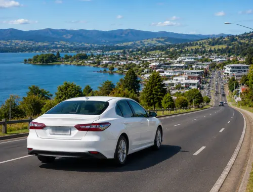 Private taxi transfer from Taupō Airport to Taupō CBD