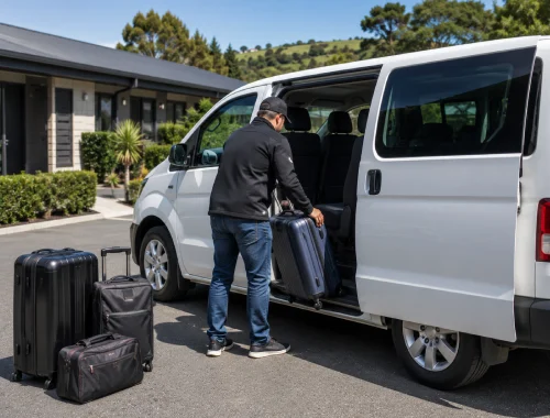 Fixed fare quote information for private taxi and transfer bookings in Taupō