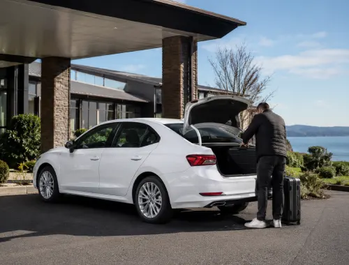 Private long-distance transfer from Taupō to Auckland Airport