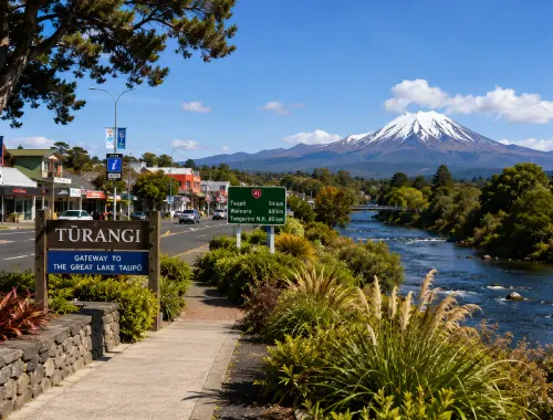 Private car or van transfer between Taupō and Tūrangi