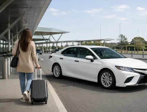 Private airport transfer from Auckland Airport to Taupō