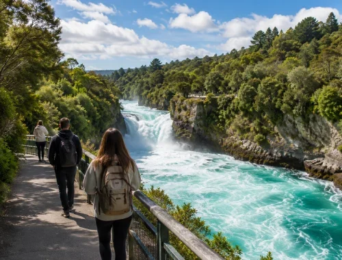 Private transport to popular Taupō attractions without hiring a rental car