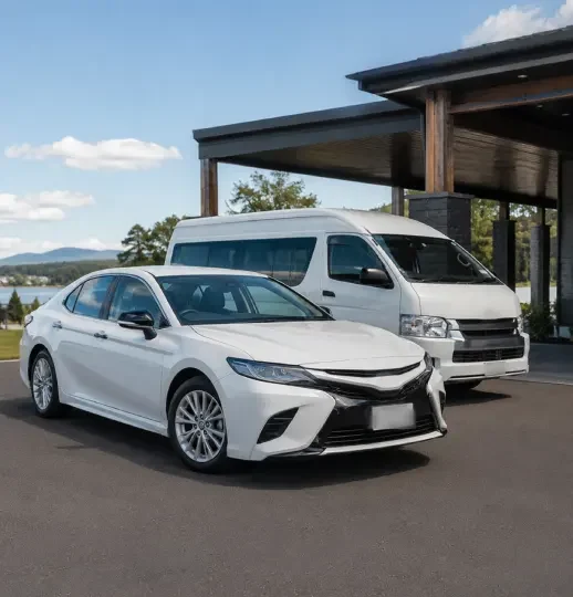 Customers booking Taupō Airport Taxi Service for private transport