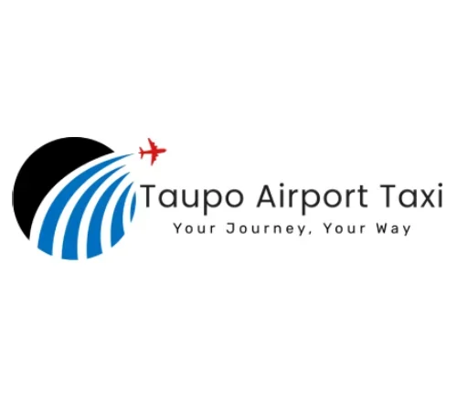 Taupō Airport Taxi Service logo for private airport taxi and transfer bookings