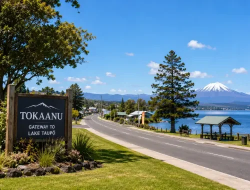 Private taxi transfer between Taupō and Tokaanu